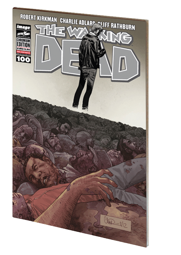 WALKING DEAD- N° 43- COPIA NUMERATA-N° 141 di 3.000 copie- VARIANT COVER-  CON GADGET E CARDS- DI: ROBERT KIRKMAN- EDIZIONI-SALDAPRESS - Fumetti in  Gondola